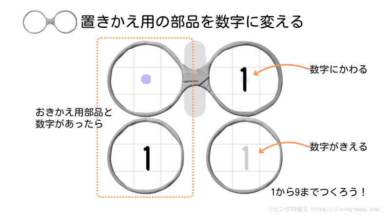 viscuit ビンゴカード めがね1